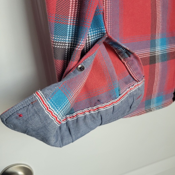 Flag & Anthem Larkspur Flannel Shirt Sz Medium - Picture 5 of 5
